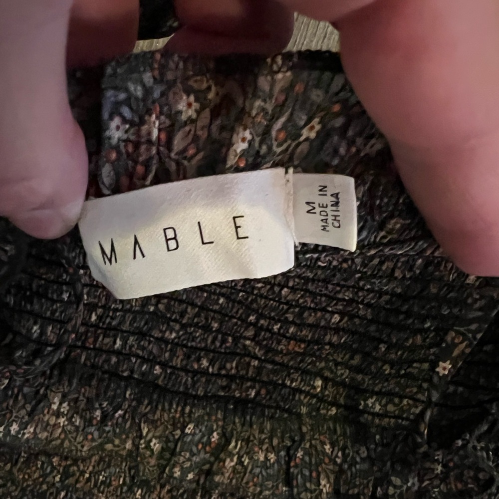 Revolve X Mable ESME SMOCKING DETAILED LONG DRESS - Picture 4 of 10